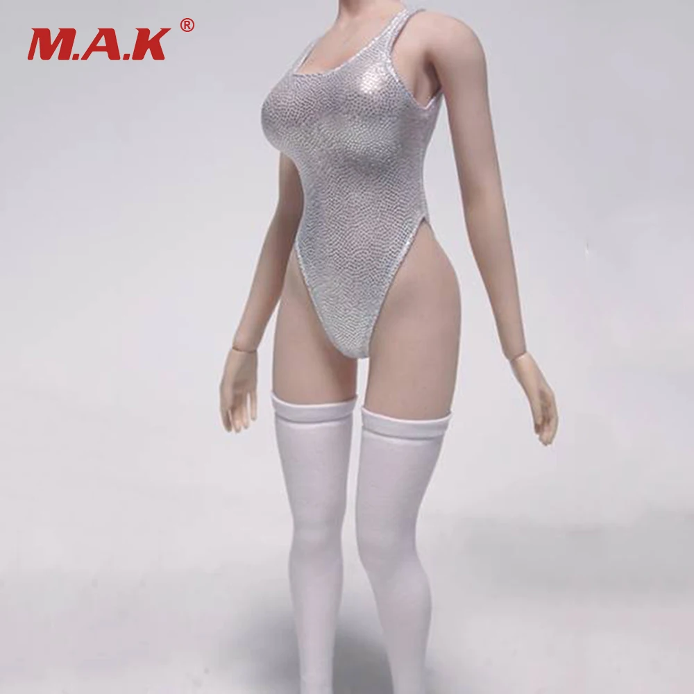 Масштаб 1/6 женские модели одежды купальник и чулки для 12 дюймов фигурки куклы