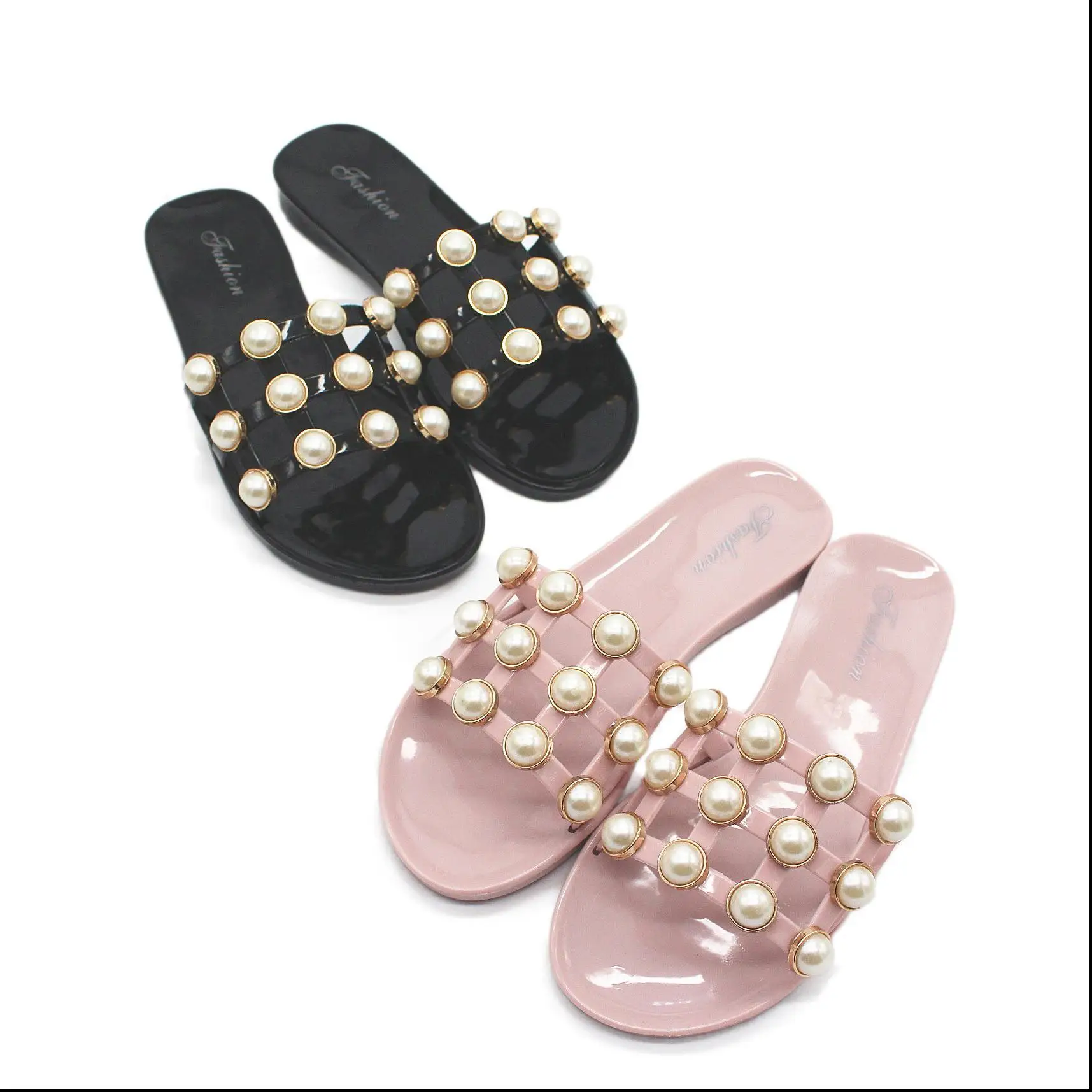 2017 модные тапочки женская одежда с жемчужинами и виноградными частицами