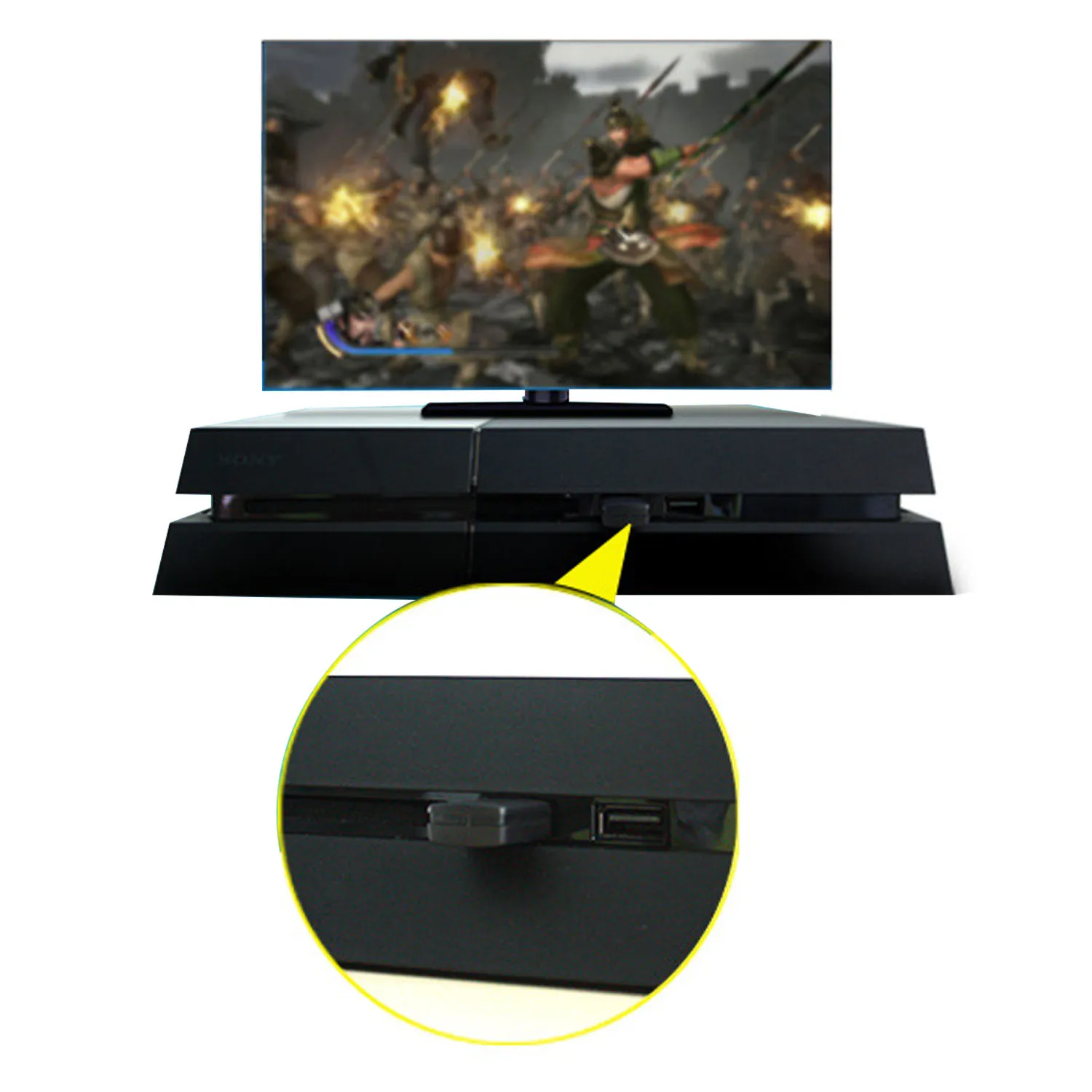 Bevigac мини беспроводной USB адаптер приемник для контроллера Sony Playstation 4 PS4 Bluetooth