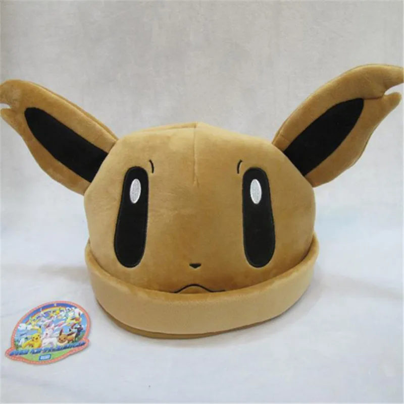 3 Новинка,, костюм Pokemon Go Eevee Umbreon Sylveon Snorlax, милый Модный мягкий плюшевый костюм, шапка, подарок, высокое качество - Цвет: 3