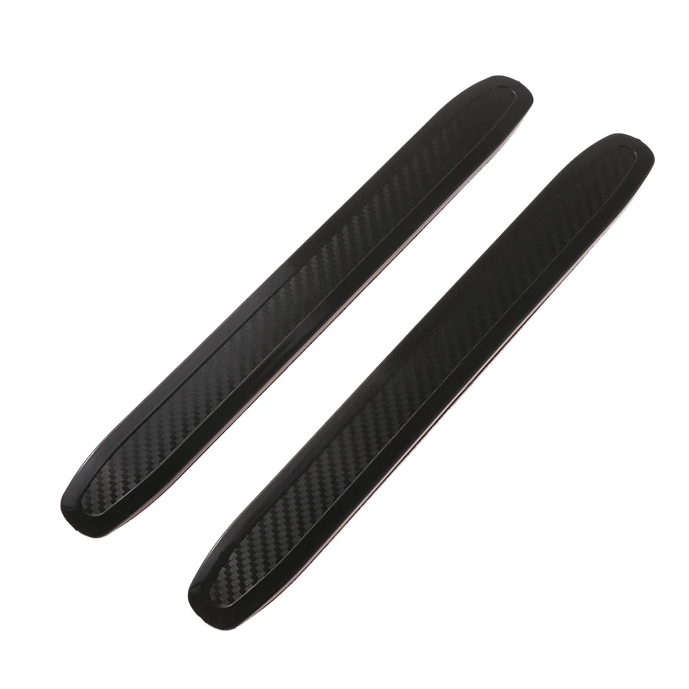 2 шт. углеродные Защитные уголки для автомобиля универсальная защитная полоса