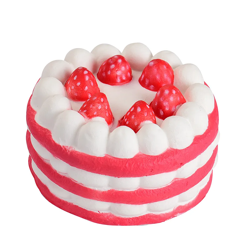 Antistress Strawberry Cake Stress Reliever Scented Super Slow Rising Kids Toy Cute F321 | Игрушки и хобби