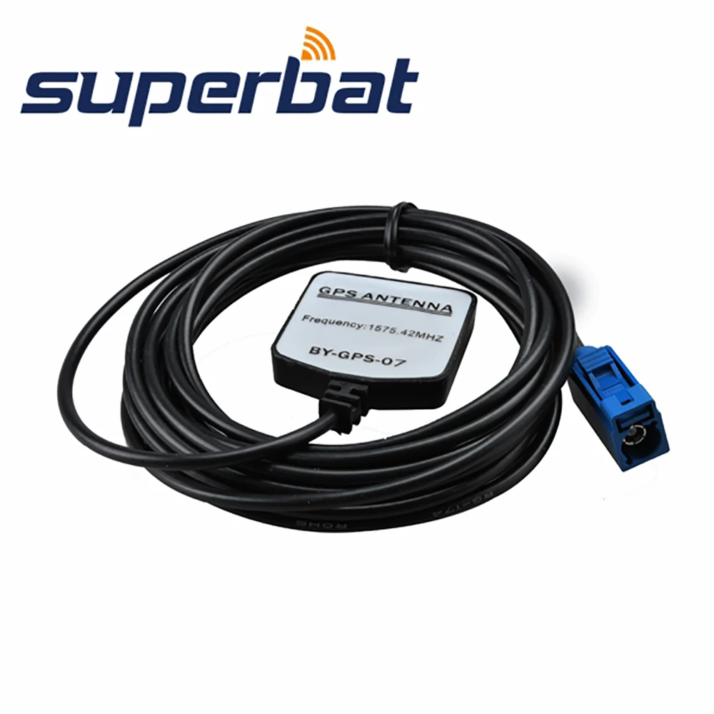 Мини GPS антенна Superbat 1575 42 МГц Fakra C гнездовой разъем для MFD2 RNS2 RNS E VW SAT NAV усилитель