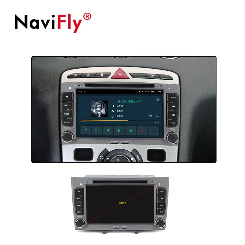 Автомобильный dvd Радио мультимедийный плеер Android 9 1 для peugeot 408 308 308SW gps навигация SWC