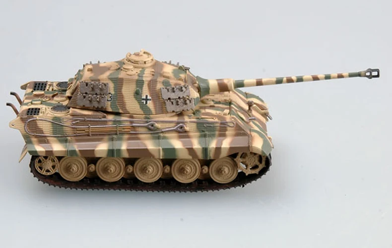 Волшебная мощность 1: 72 Масштаб Танк модель Tiger II башни schware Pz. Abt.503 #323 готовая