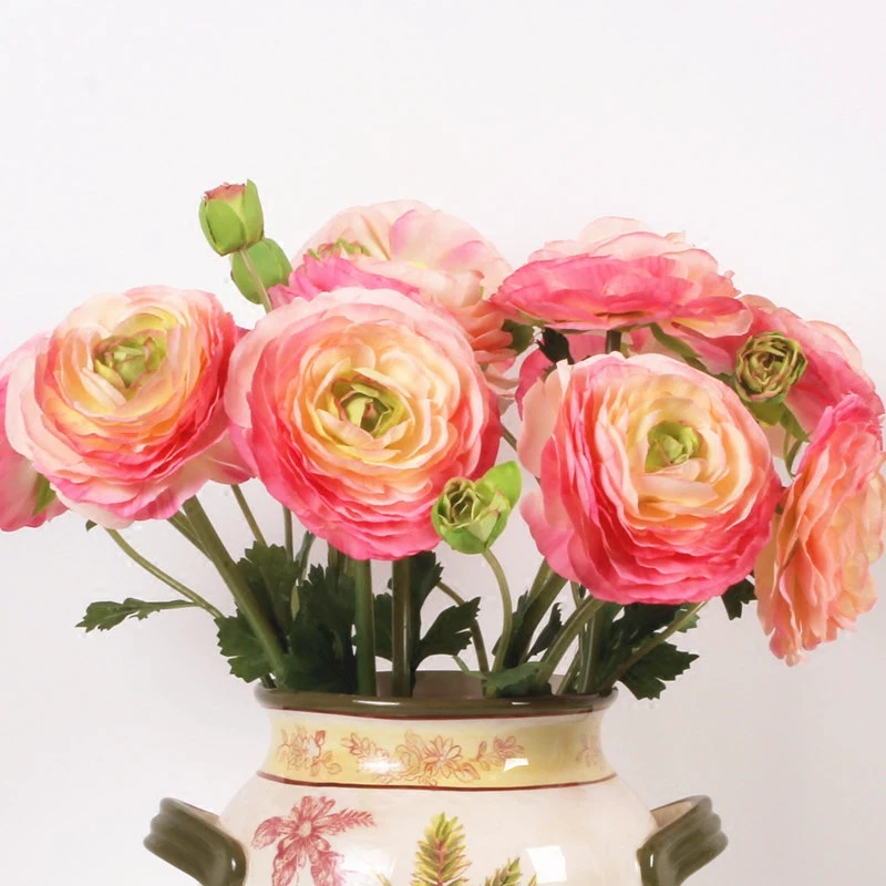 Европейский стиль моделирование Многослойные сушеные цветы Отель гостиная