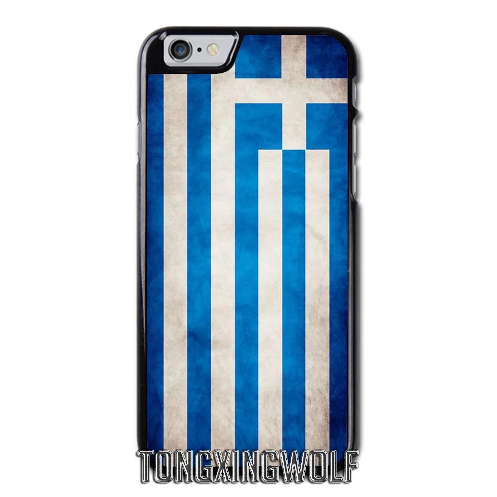 Греческий Греция Флаг автомобильный чехол для iPhone 4S 5S SE 6 S 7 8 XR XS Max samsung Note 9 S5 S6 S7