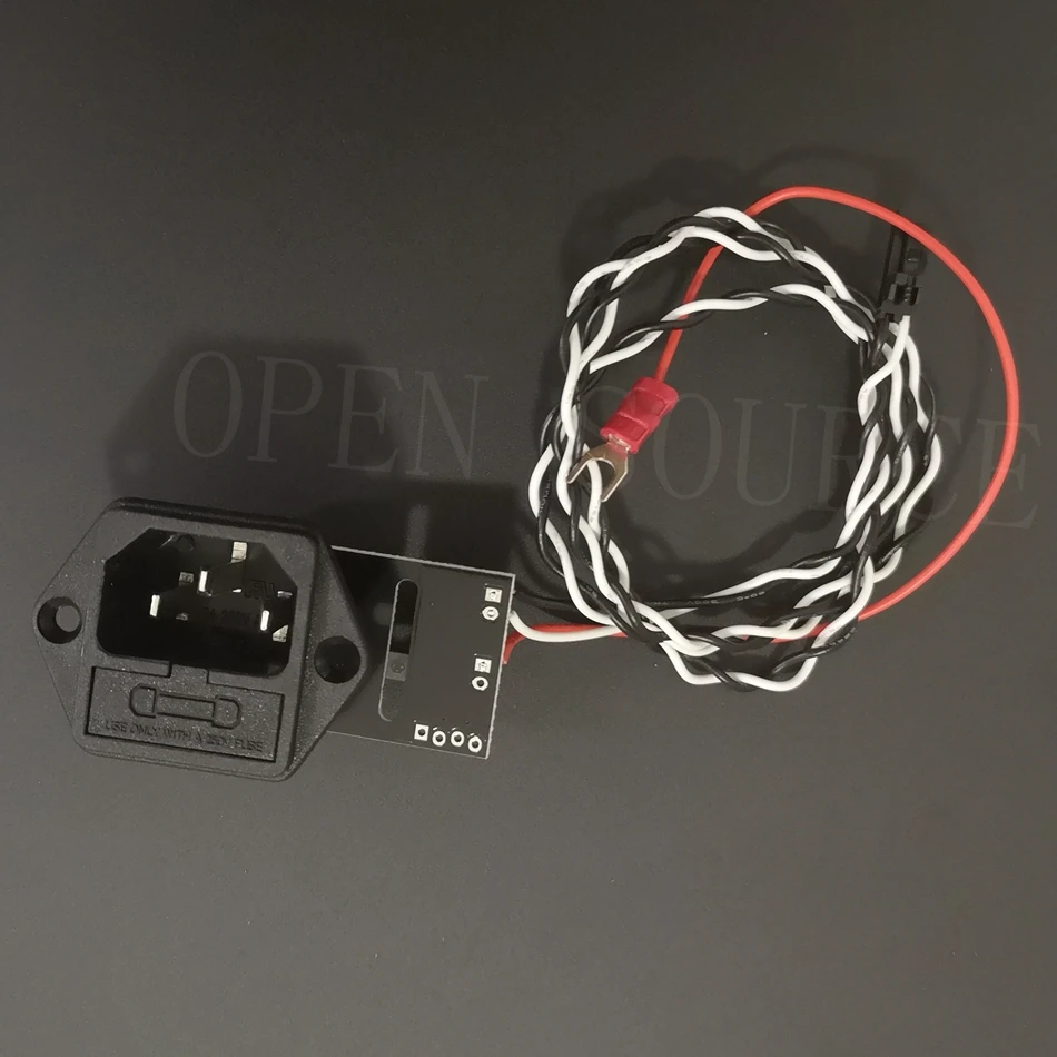 Prusa i3 MK3 БП Мощность паника V 0 4 высокое Напряжение с 10A 250V выключатель плавким
