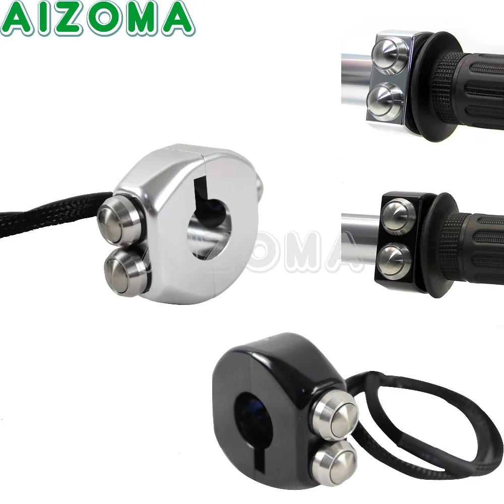 Мотоцикл Скутер Alunimun M Switch 3 кнопочный выключатель освесветильник Cafe Racer 7/8