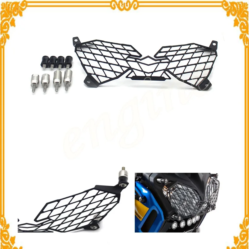 High quality For YAMAHA XT1200Z XT 1200 Z Super Tenere 2010-2018 Motorcycle modification Headlight Grille Guard Cover Protector |
