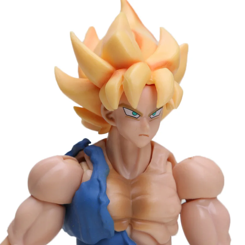 Коробка 11,5-17 см Супер Saiyan Son Goku Vegetto Vegeta trunks ПВХ Фигурки Dragon Ball Z Коллекционная модель куклы игрушки фигурка