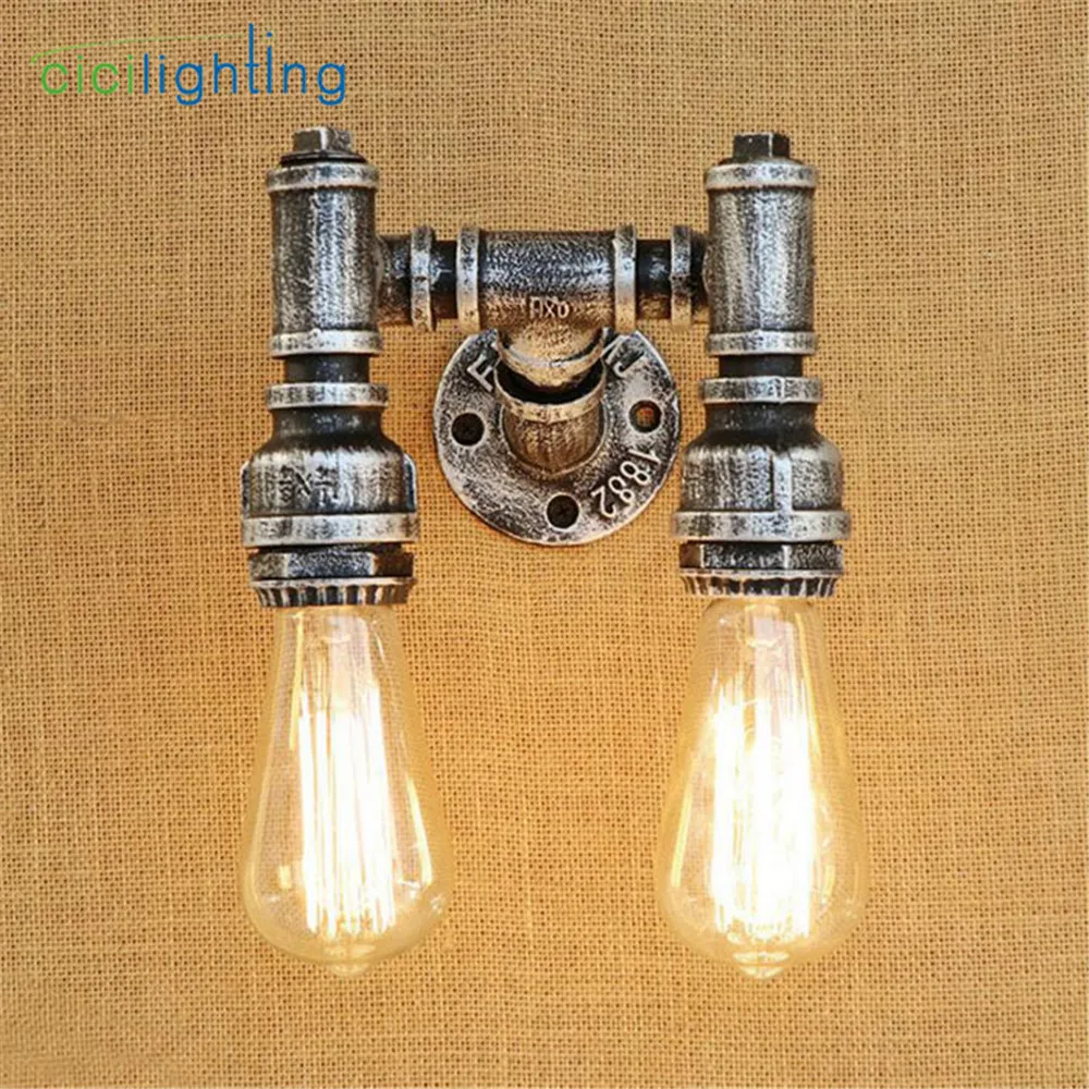 Современный E27 Edison Стиль промышленный деревенский бра настенный светильник