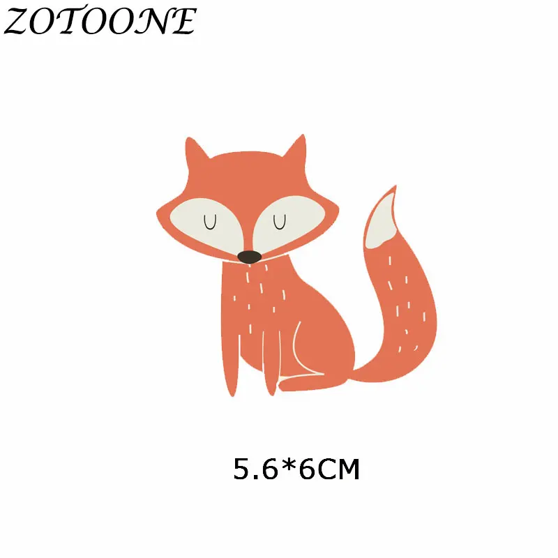 30 ZOTOONE железные Пластыри для детской одежды DIY значки-наклейки на одежду теплопередача для футболок аппликации Животные патч H - Цвет: 30