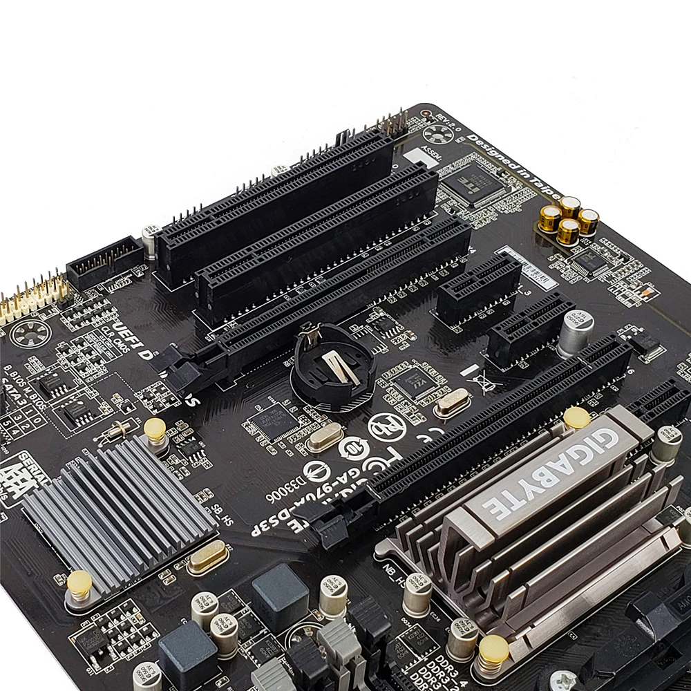 Материнская плата Gigabyte GA-970A-DS3P для настольного компьютера 970A-DS3P AMD AM3 + 970 FX Phenom II DDR3