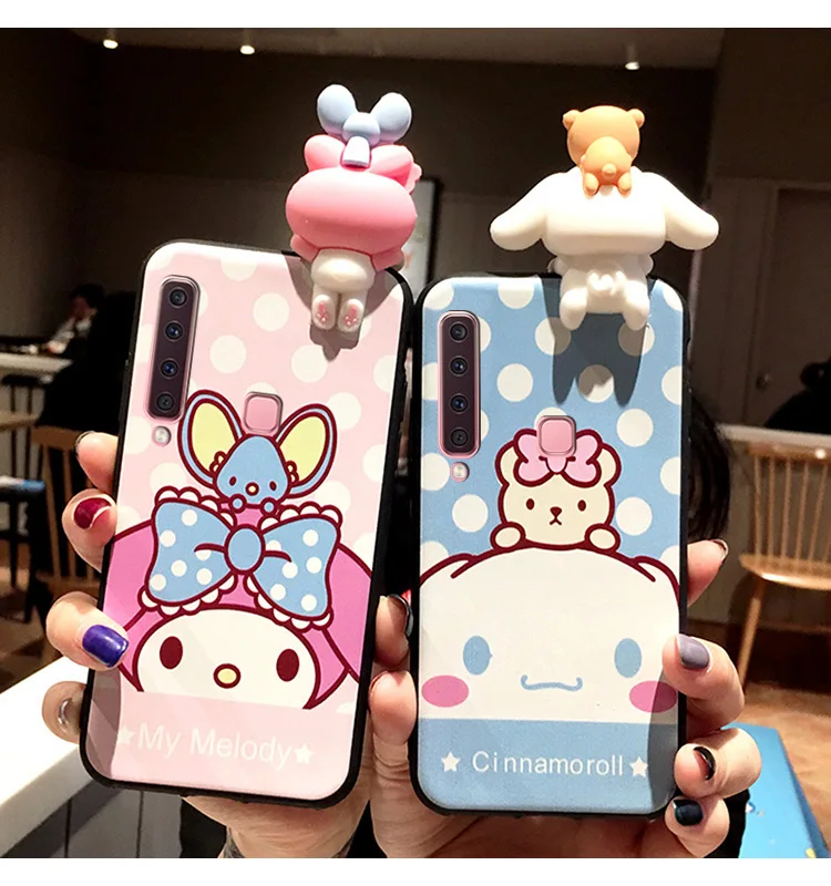 SAM S10 3D Cute My melody Soft TPU Phone Case For Samsung Galaxy plus S9 S9P S8 S8p S7 Edge Note 8/9 Cartoon Dog back cover |