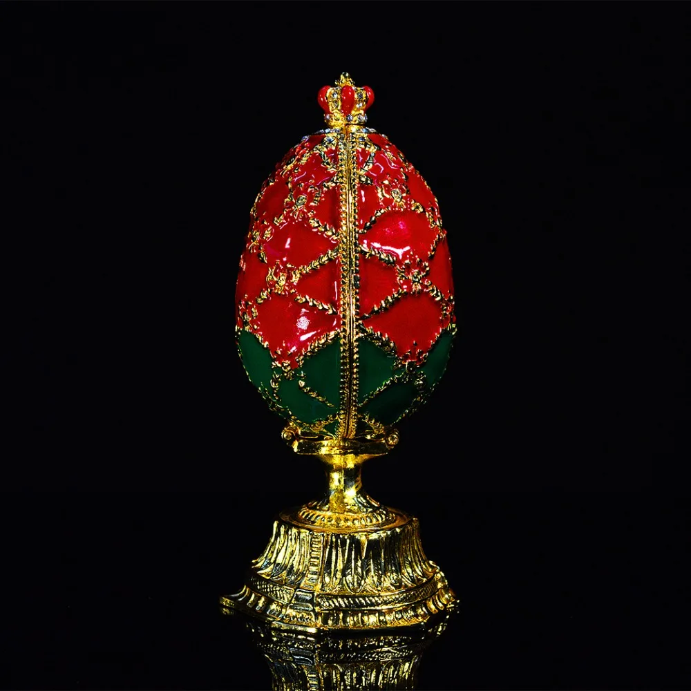Qifu домашний модный металлический религиозный талисман Коллекция декора qifu Faberge яйцо домашний декор