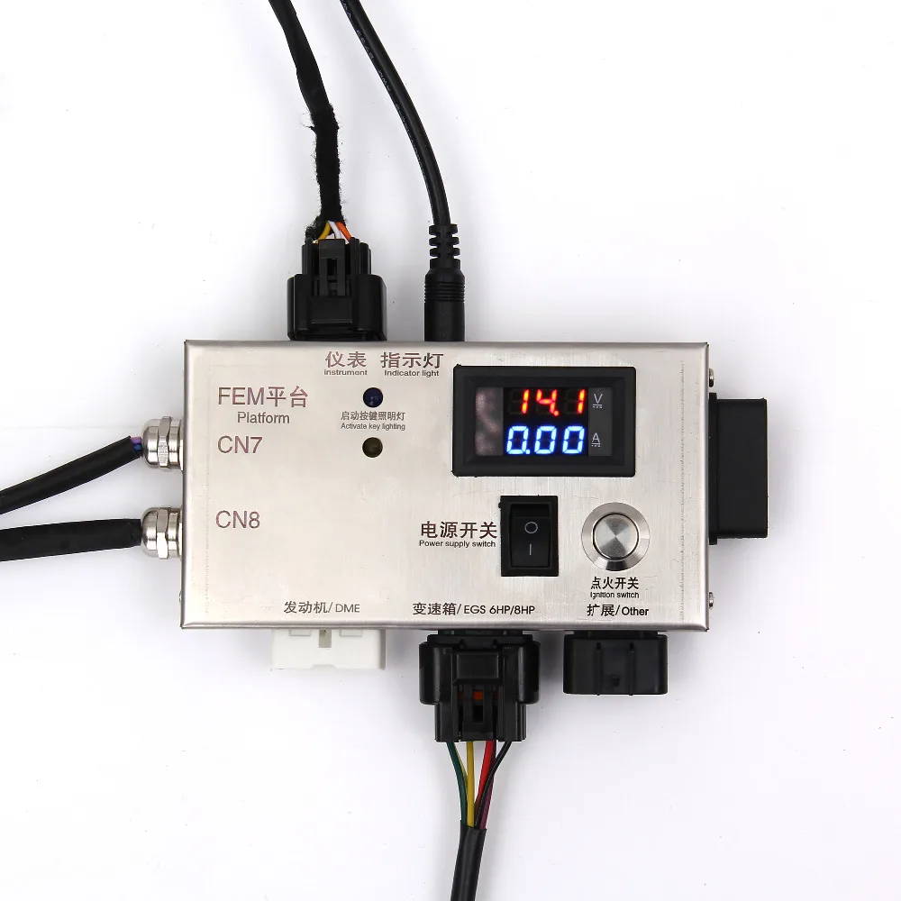 FEM BDC тестовая платформа для b-m-w автомобиля F20 F30 F35 X5 X6 i3с разъем коробки передач 8hp коробка передач Вилка питания