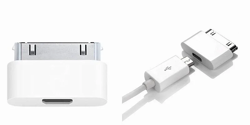 Микро USB адаптер для зарядки, конвертер для Apple iphone 4s 4 3gs iphone 4s для ipad 2 3 30 Pin кабель для зарядки USB 30 Pin