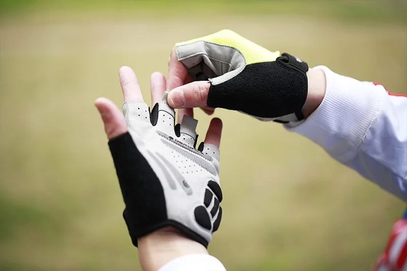 Нескользящие дышащие полпальца летние велосипедные перчатки Guantes Ciclismo Guanti Luvas горный велосипед велосипедные перчатки Gants Velo G-002