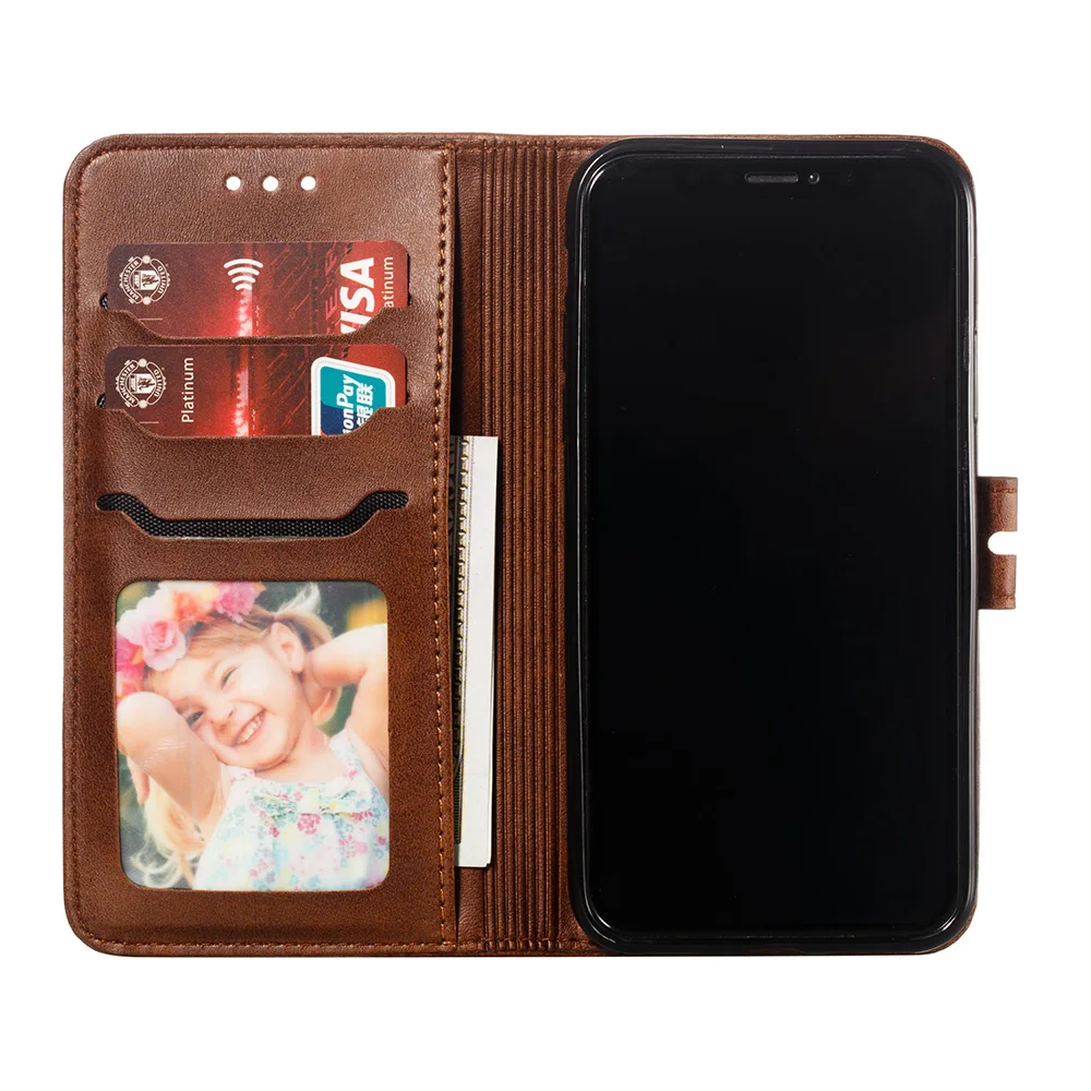 Чехол-Кошелек для iPhone X XR XS Max чехлы кошка кожаный флип-чехол роскошный