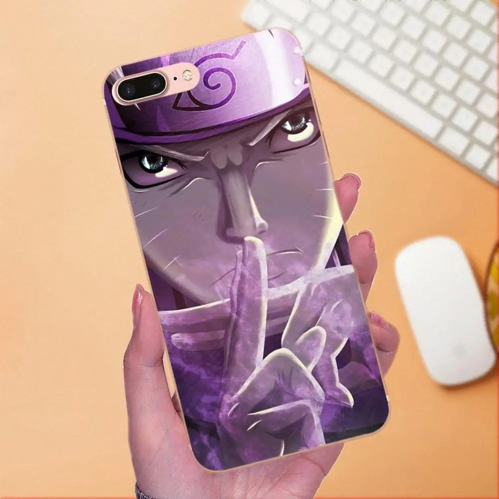 Чехол для задней панели телефона Hokage Clan Uchiha сасуке Узумаки Наруто Huawei P8 P9 P10 P20 P30