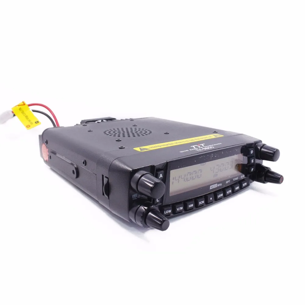 TYT TH-9800 Plus четырехдиапазонный Ретранслятор 50 Вт Автомобильная Мобильная радиостанция приемопередатчик с оригинальной TYT TH9800 четырехдиапазонная антенна