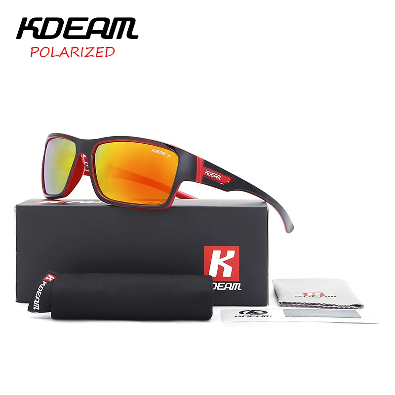 KDEAM Новинка 2017 года поступление поляризационные Солнцезащитные очки для женщин