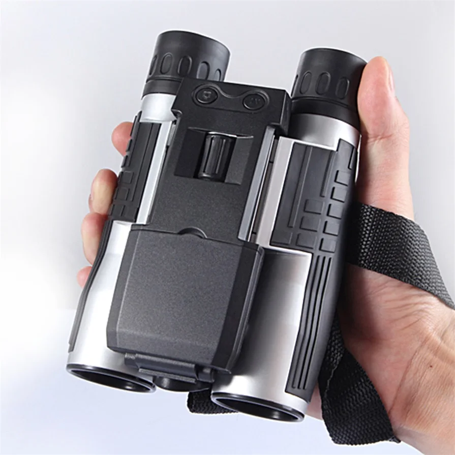 Профессиональный бинокулярный телескоп 12x32 HD цифровая камера 5 Мп 2 0 дюйма TFT