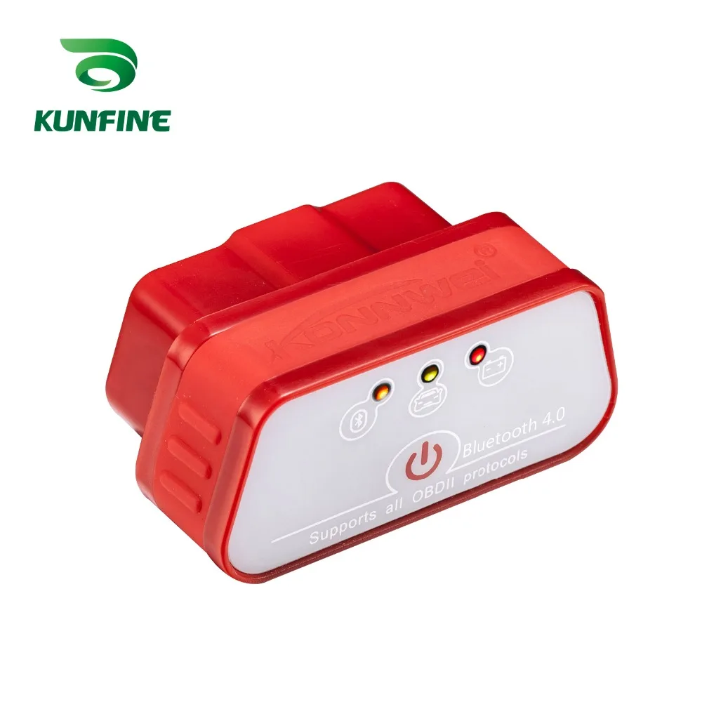 KW901 ELM327 Bluetooth 4 0 ODB2 II диагностический сканер кодов специально для IOS/iPhone/iPad адаптер
