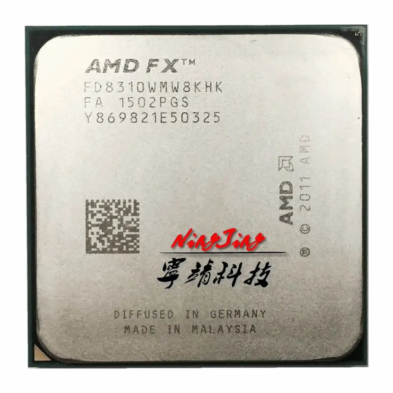 AMD FX-серия FX-8310 FX 8310 3 4 ГГц Восьмиядерный центральный процессор FD8310WMW8KHK разъем AM3 + |