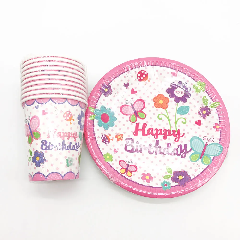 10 шт. цветы летательный аппарат пчела мультфильм детские товары для дня рождения