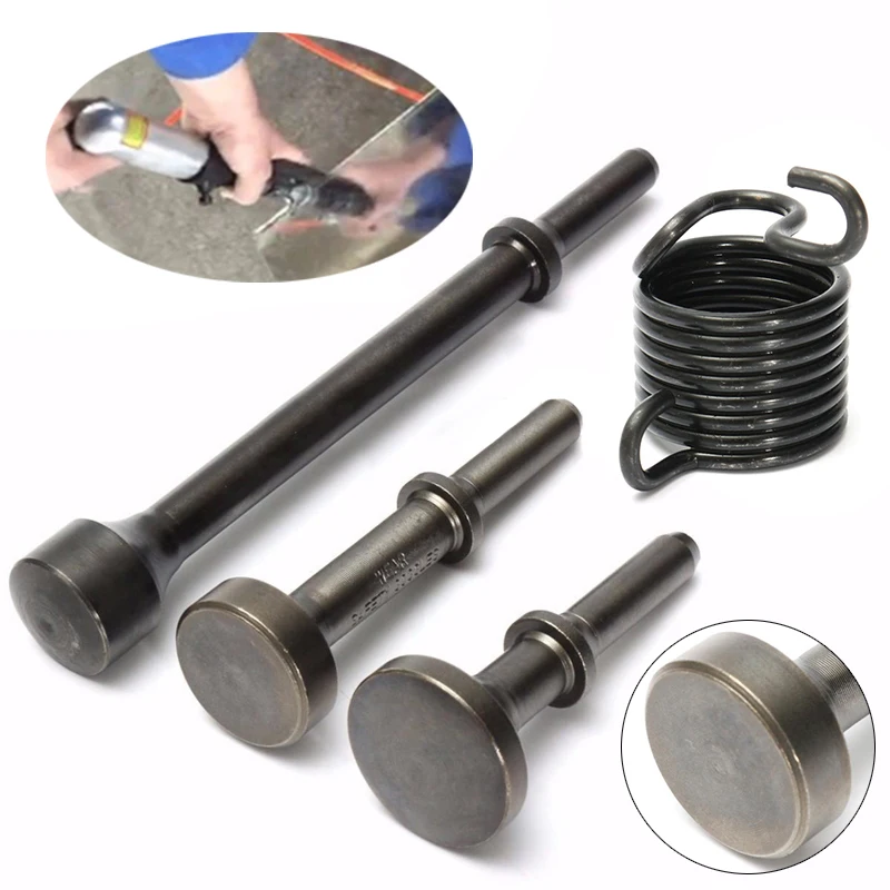 

3pcs Smoothing Pneumatic Air Hammer Bits +1pc Spring Set Tire Repair Tools