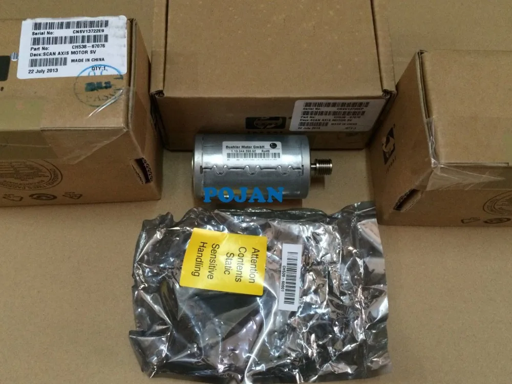 CH538-67076 двигателя для DesignJet T620 T770 T790 T1200 T1300 T2300 сканирующая ось новый чернильный