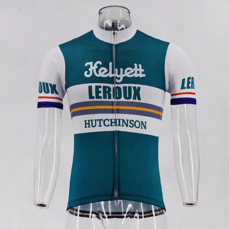 SAME PHOTO Разные варианты дизайна Классическая Ретро Maillot велосипедной команды Джерси Индивидуальные Дорога гонка в горах Топ orolling - Цвет: SAME PHOTO