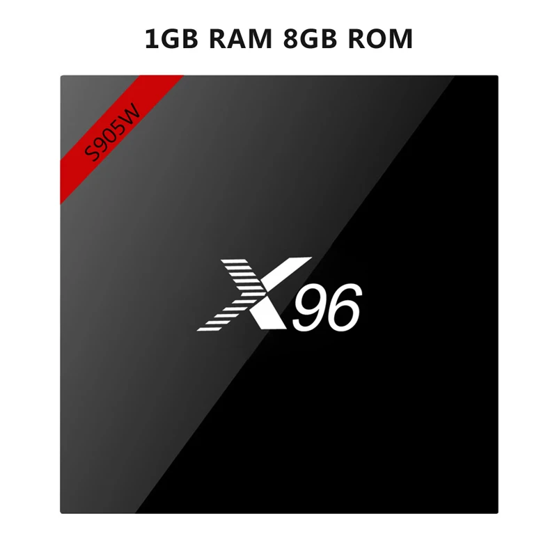 X96 S905W Смарт ТВ приставка Amlogic S905W четырехъядерный Android 7,1 2 Гб ОЗУ 16 Гб ПЗУ 2,4G WiFi 4K ТВ приставка медиаплеер приставка - Цвет: 1GB RAM 8GB ROM