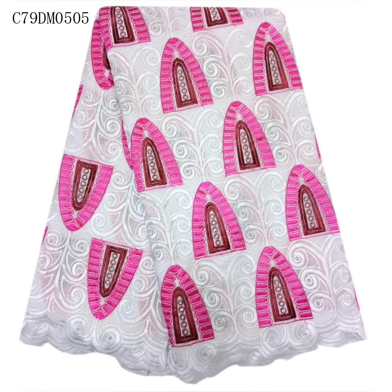 Африканский белый Кружево Ткань/высокое качество швейцарский Тюль Ткань/в