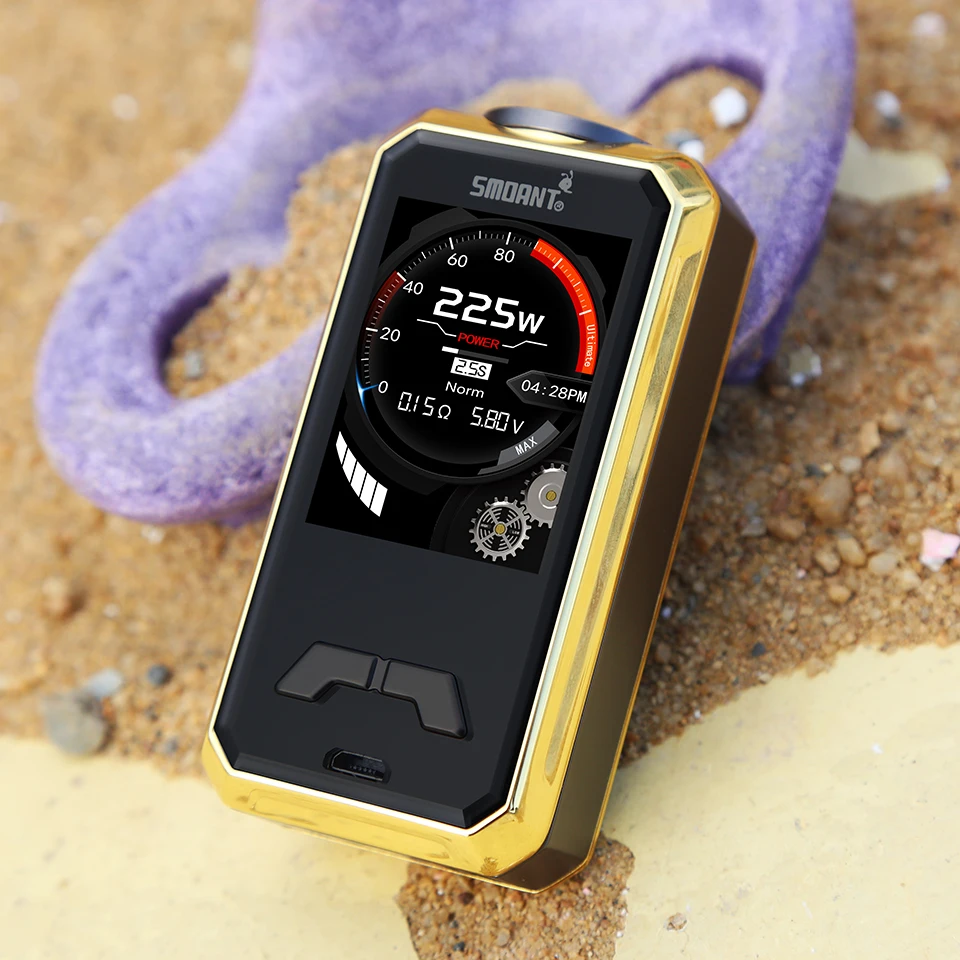 Оригинальный Smoant Charon мини бокс мод 225 Вт Vape электронные сигареты Питание от двух