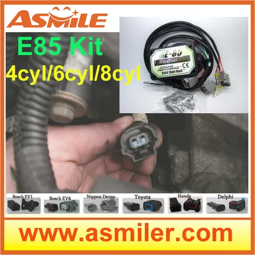 Asmile 4cyl 6cyl 8cyl kit ethanol E85 with easy installation