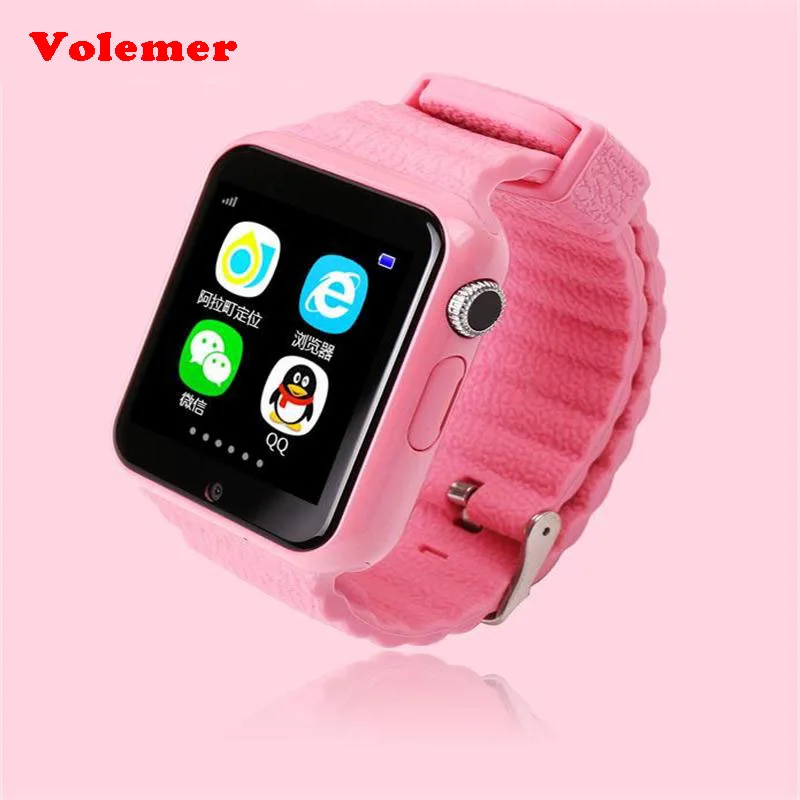 Дети smart watch V7K gps Smartwatch Сенсорный экран с Камера SOS устройство для определения