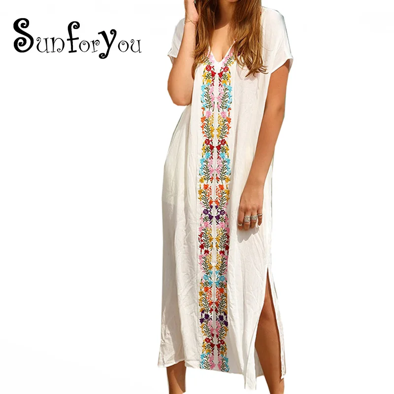 Длинное пляжное платье сексуальное купальник накидка купальный костюм женское