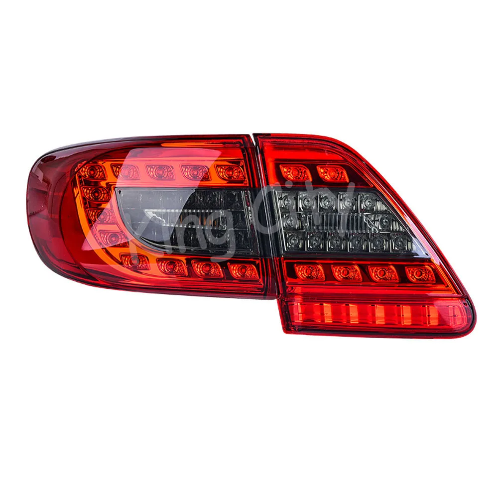 CAPQX 4 шт./лот для Toyota Corolla 2011 2012 2013 светодио дный сзади Фонарь Тормозные задний свет, задний фонарь стоп Парковка лампы фар
