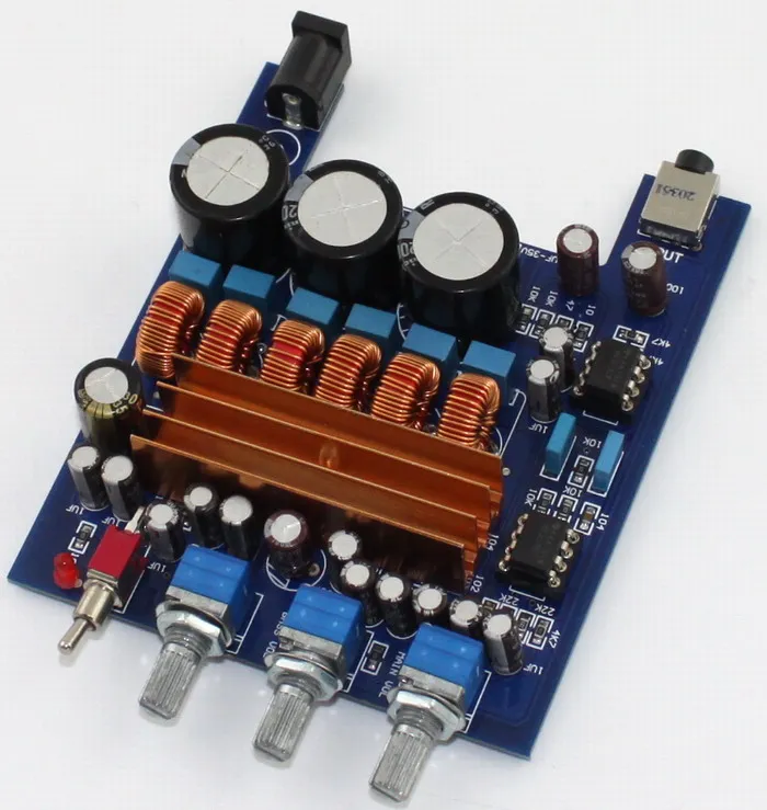 Оригинальный TPA3116 + NE5532 DC18 24V 2*50 Вт 100 2 1 канальный цифровой усилитель высокой