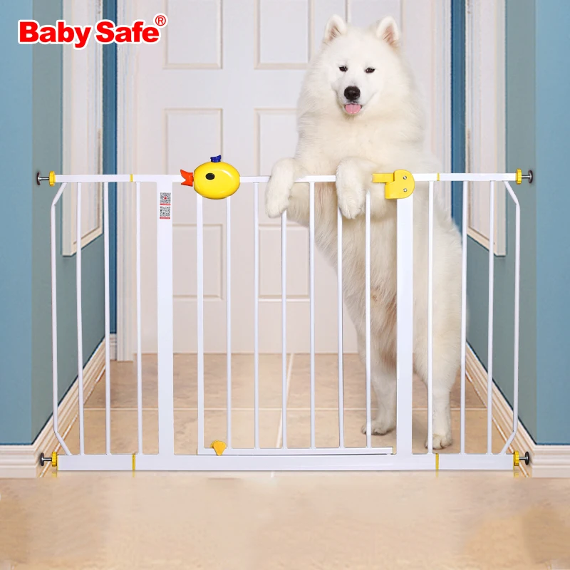 Маленькие желтые детские ворота безопасности железные ворота лестницы babysafe садовые двери с расширением teh