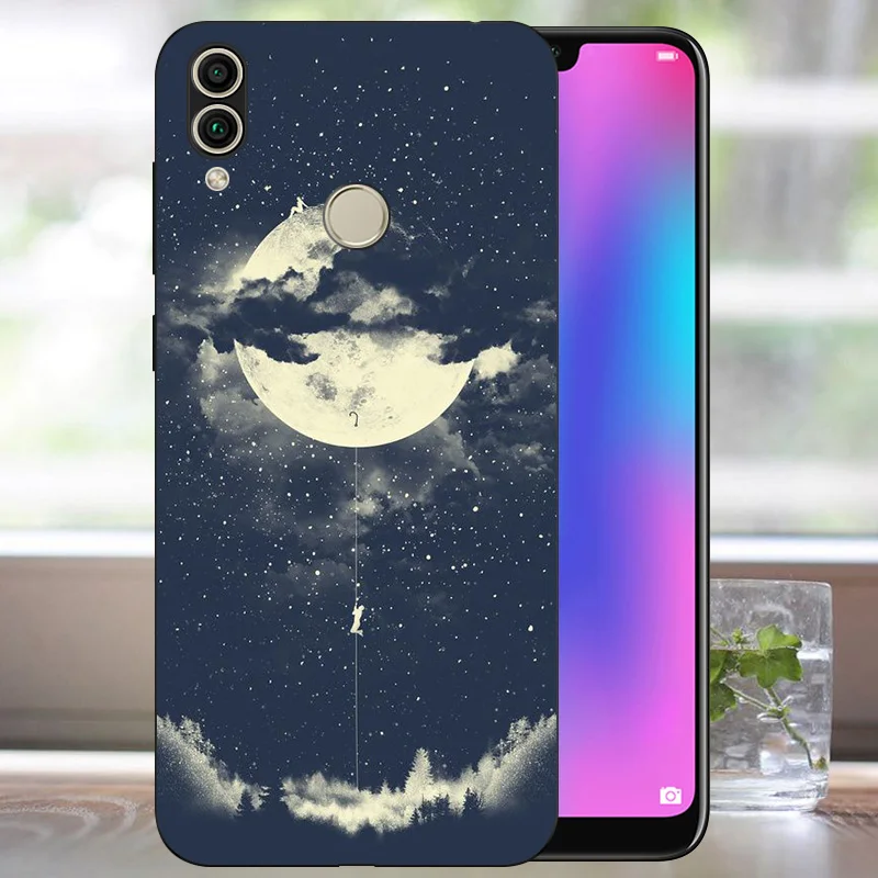 Мягкий ТПУ чехол для Honor 8c huawei Honor 8C силиконовый бампер для Honor 8C Honor 8C 6,26 чехол для huawei Honor 8c 8 C задняя крышка Capas