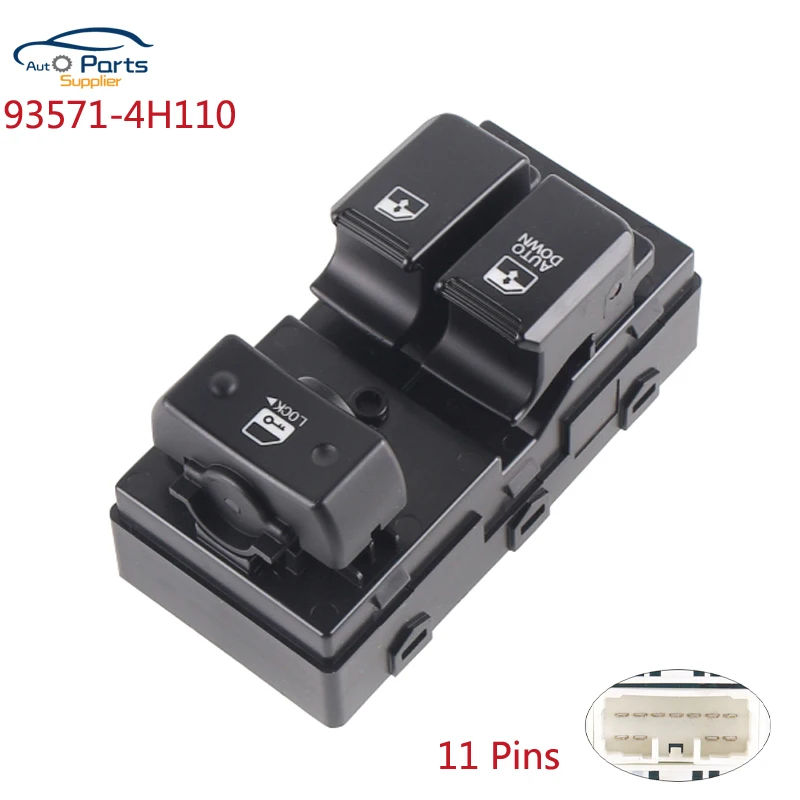 93571-4H110 Новый электрический переключатель стеклоподъемника для HYUNDAI KIA 935714H110 93571