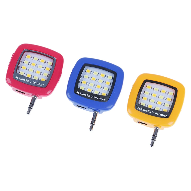 Мобильный телефон 16 светодиодная вспышка Регулируемая заполняющая лампа для iPhone