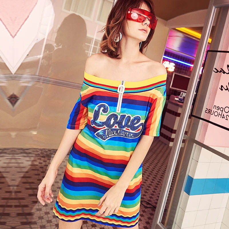 2018 женское летнее Новое дизайнерское модное повседневное сексуальное платье с