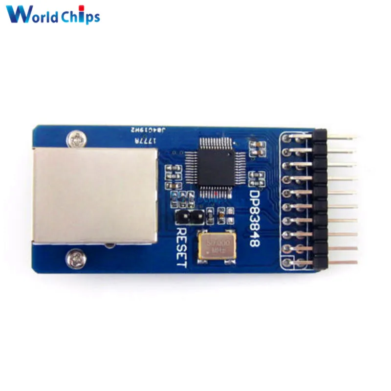 DP83848 Ethernet физический уровень трансивера RJ45 плата управления интерфейса