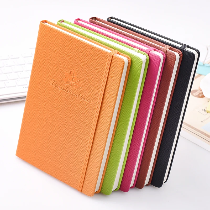 A5 leathernotebook офисное оборудование канцтовары бизнес записная книжка толстые повестки дня журнал дневник планировщик коммерческие подарки ежедневник личный дневни канцтовары школьные принадлежности