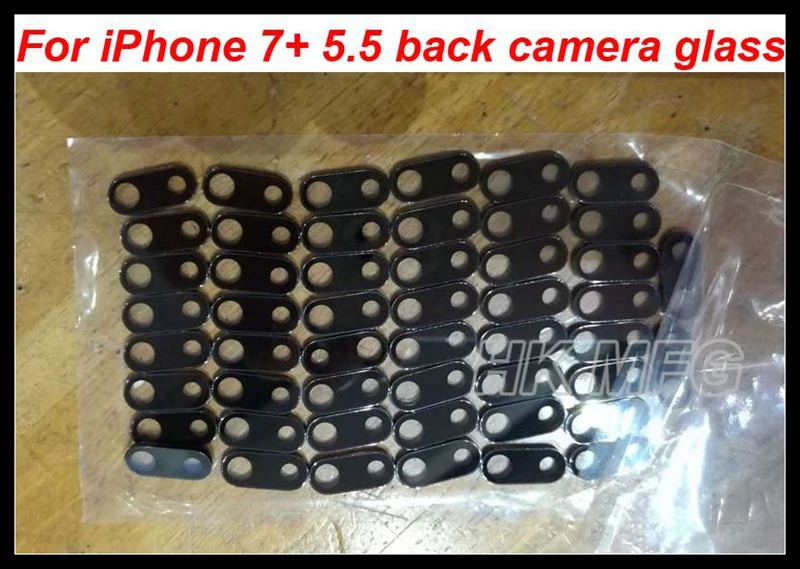 Для iphone 7plus задняя камера стеклянная крышка объектива Кольцо для 7 + 5 сборка